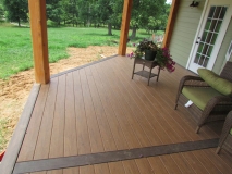 Deck construction progress