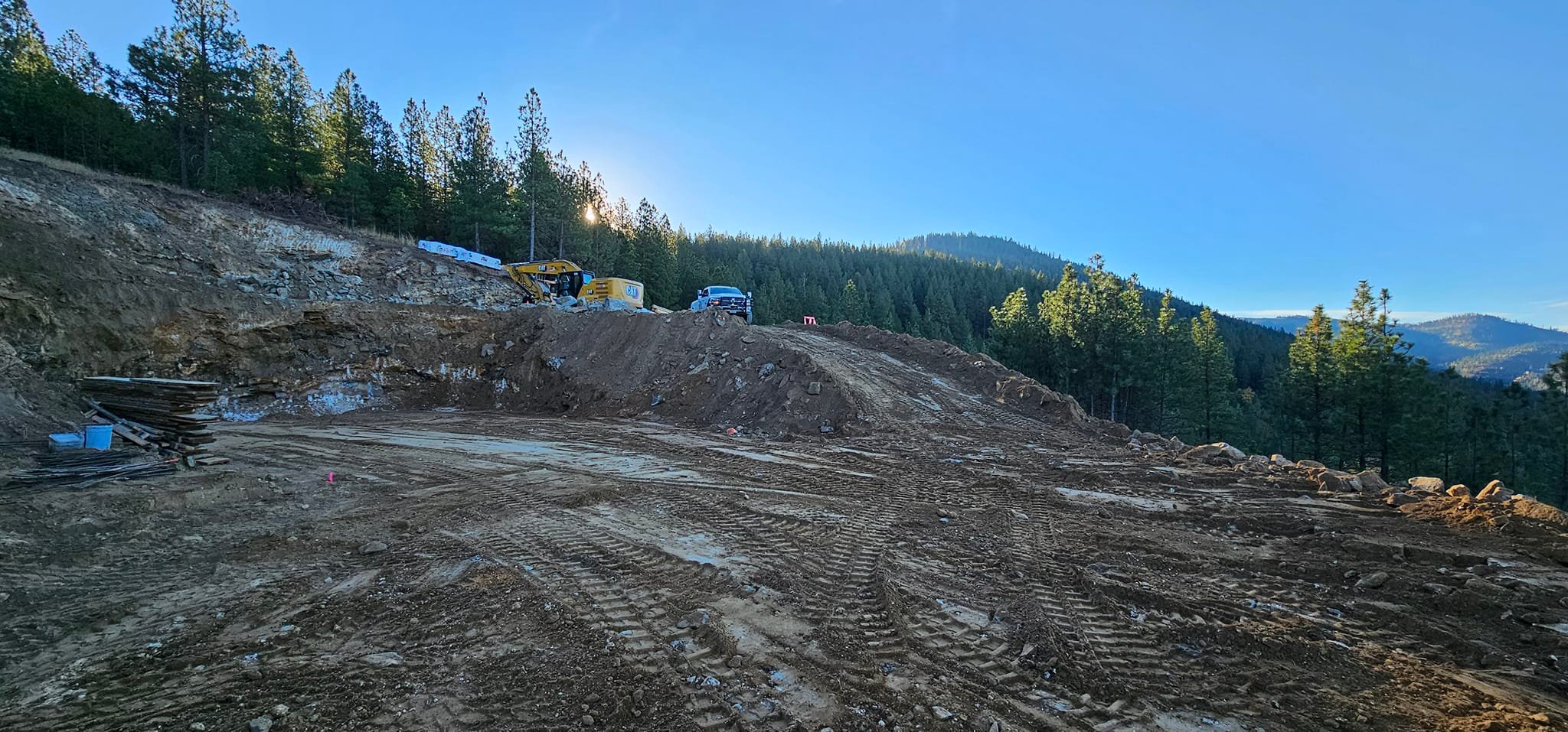 Site preparation and excavation